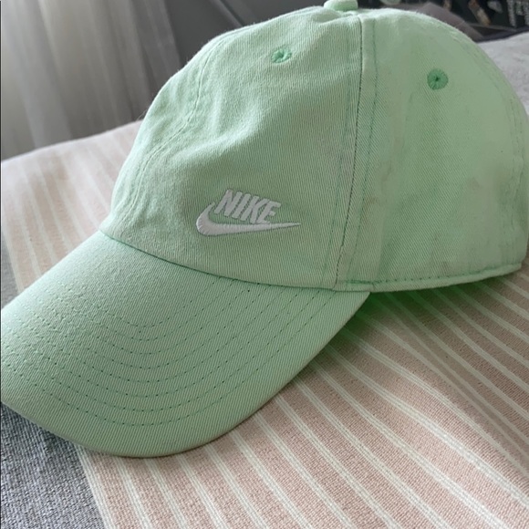 mint green nike hat